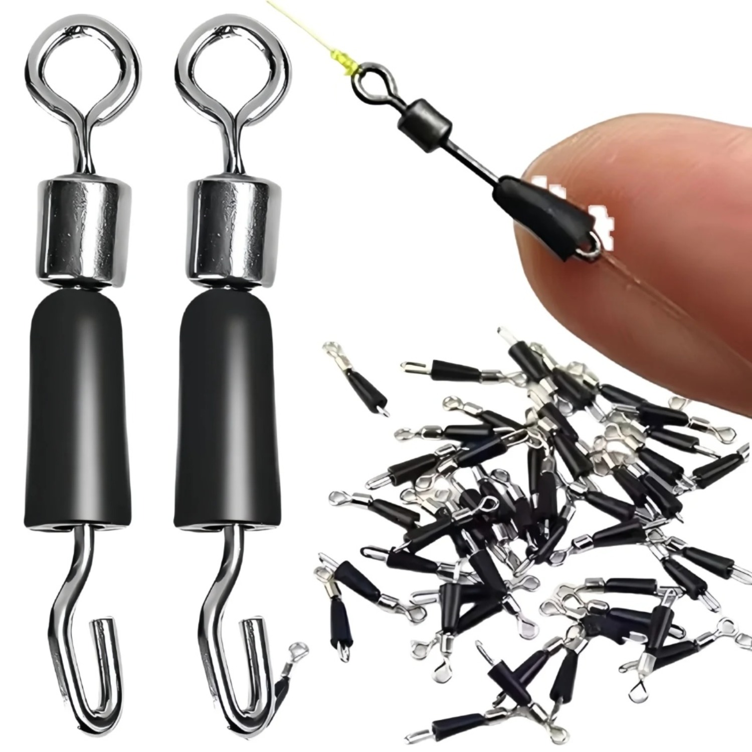 Fishing Hook Stainless Steel - 50pcs Carp Fishing Quick Change Feeder