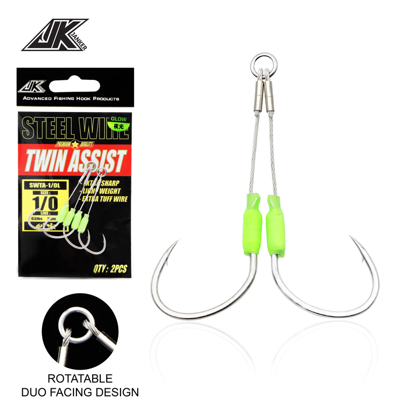 Fishing Hook Size - JK 5packs Sea Fishing Hook Steel
