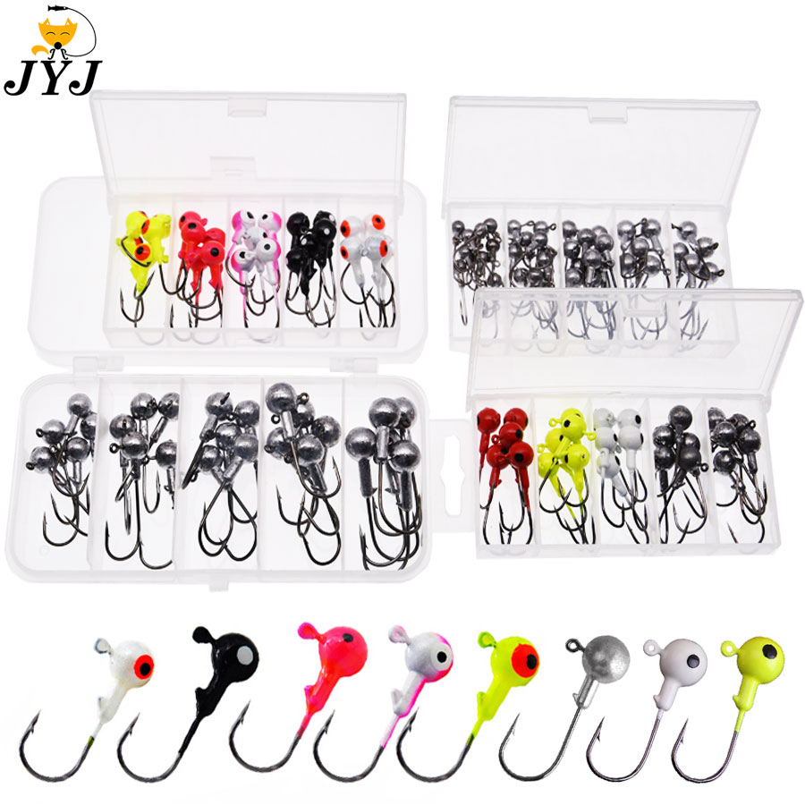 Fishing Hook Offset - WODJYJ a box 1g 1.5g 2g