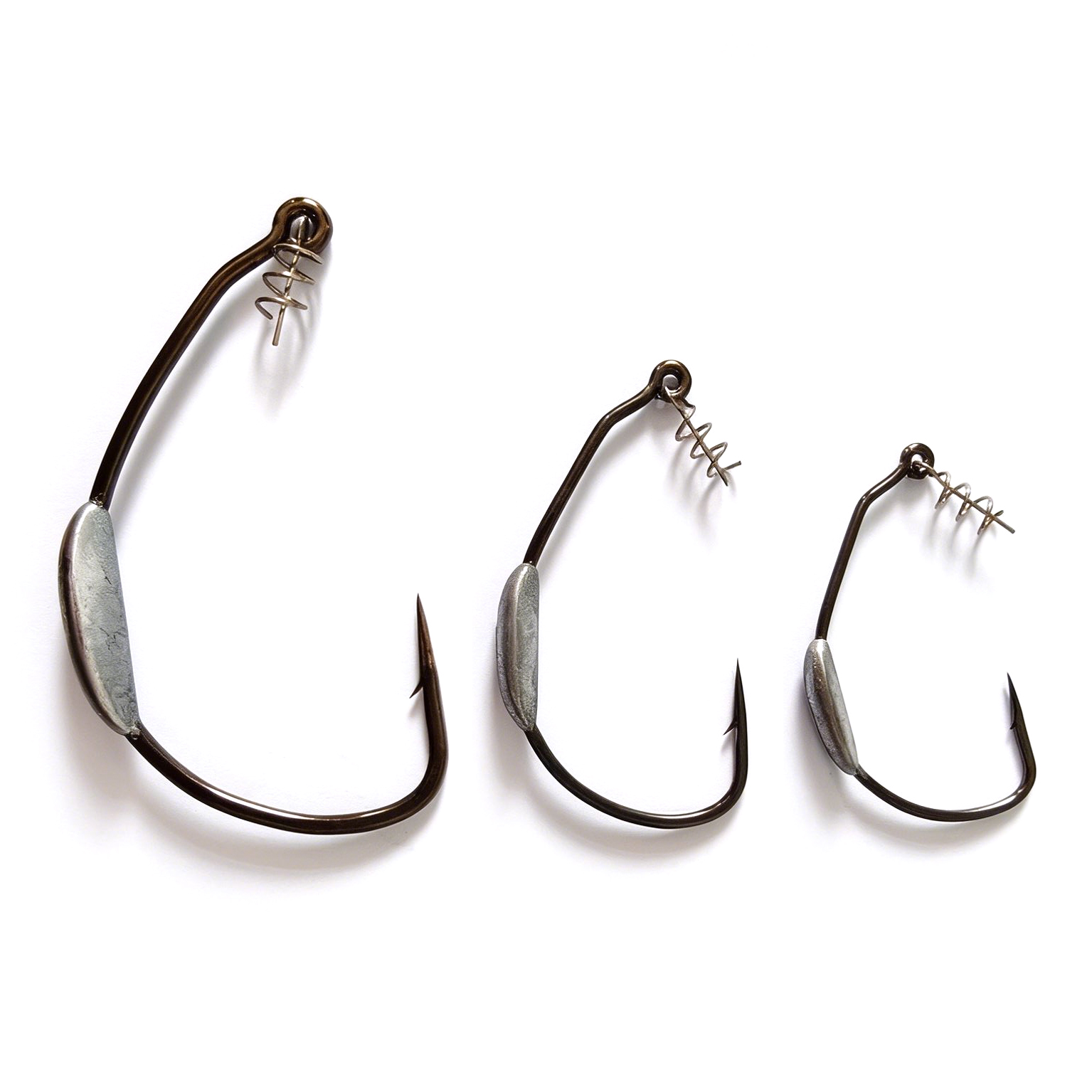 Fishing Hook Weedless - LUREGO 5PCS Raptor Weedless Weighted Wide