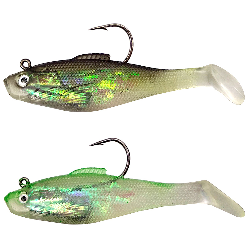 6Pcs/Bag Fishing Lures with Fi - Fishing Hook Size recension och pris