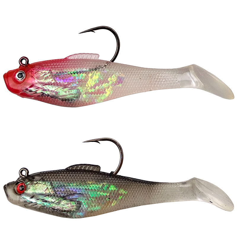 6Pcs/Bag Fishing Lures with Fi - Fishing Hook Size recension och pris