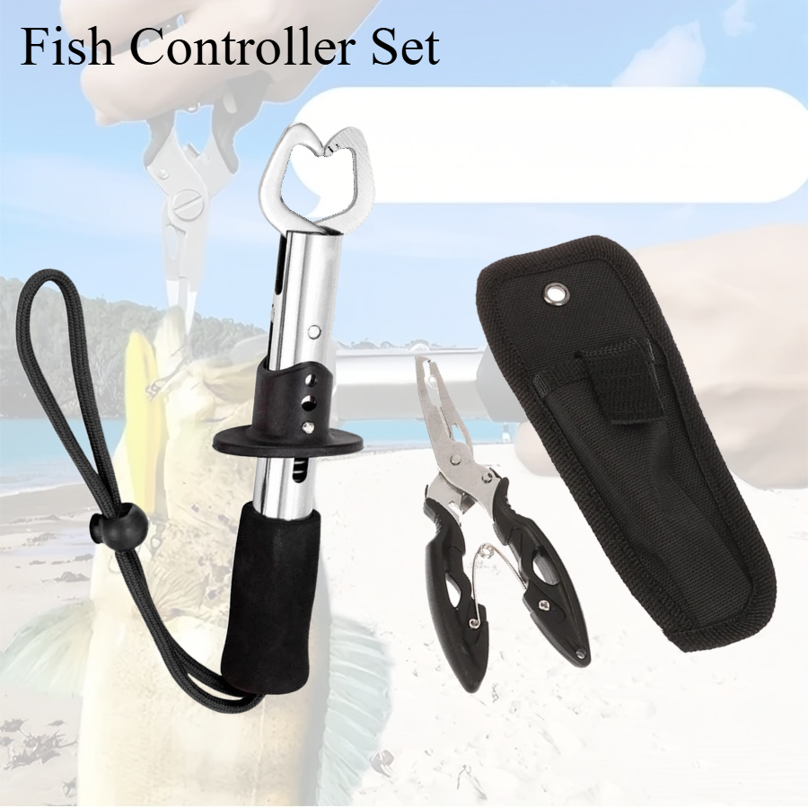 2pcs Fish Controller Set Inclu - Fishing Hook Stainless Steel recension och pris