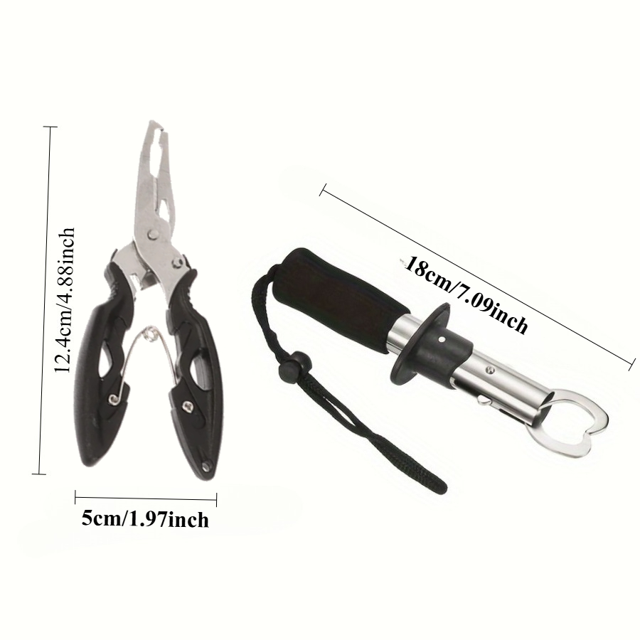 2pcs Fish Controller Set Inclu - Fishing Hook Stainless Steel recension och pris