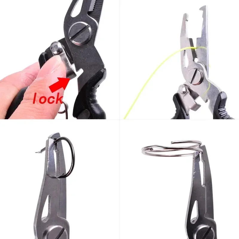Fishing Plier Scissor Braid Li - Fishing Hook Sharpener recension och pris