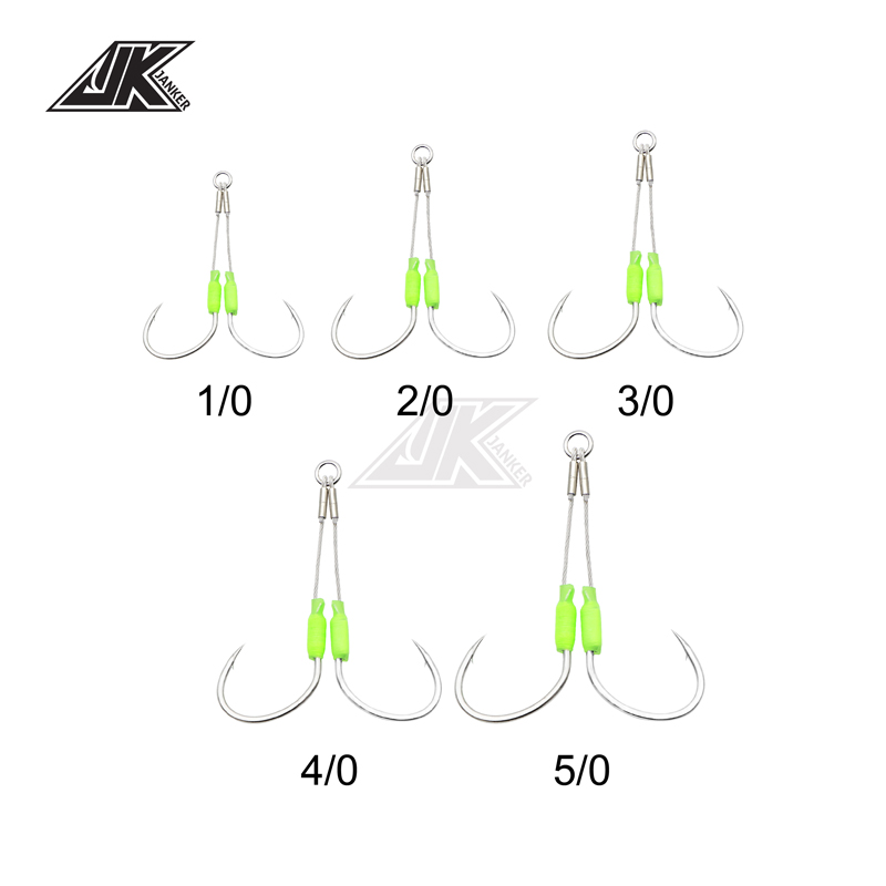 JK 5packs Sea Fishing Hook Ste - Fishing Hook Size recension och pris