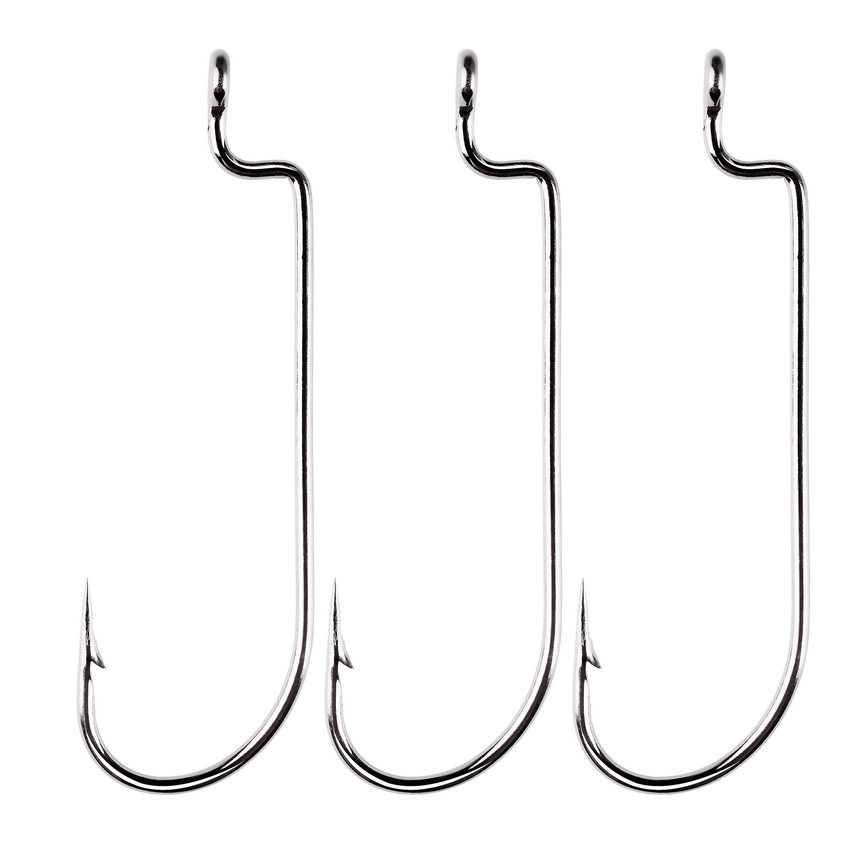 100pc/lot Fishing Hooks High C - Fishing Hook Offset recension och pris