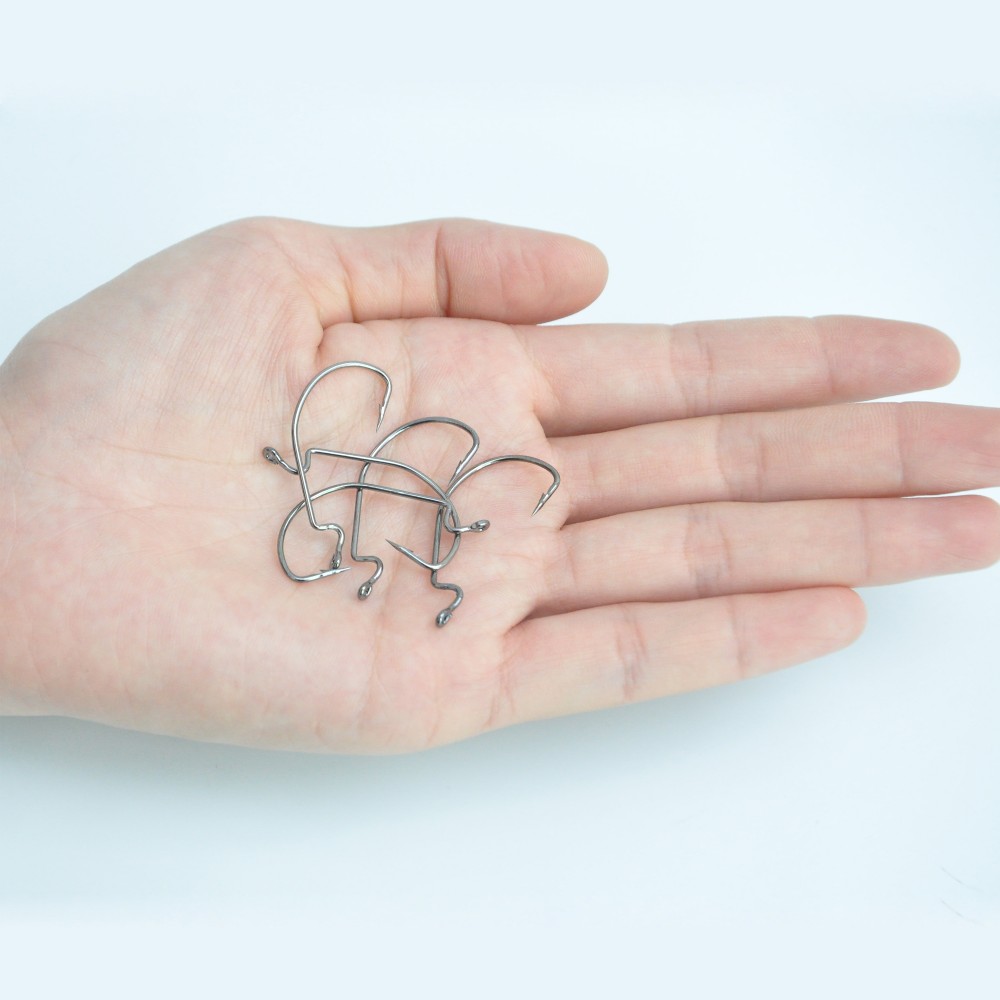20pcs/lot Wide gap Texas fishi - Fishing Hook Offset recension och pris