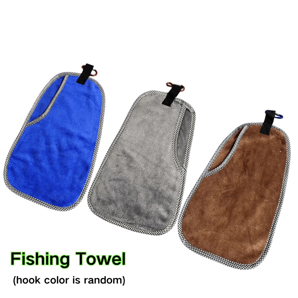 With Hook Fishing Towel Easy W - Fishing Hook Size recension och pris