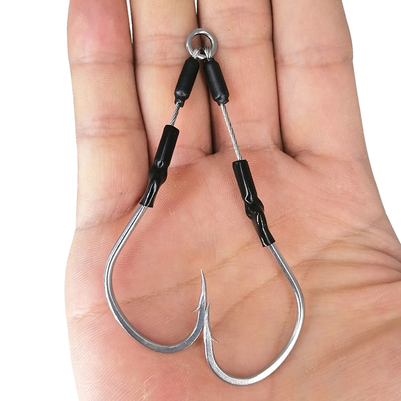 2pairs/bag Slow Fast Jigging H - Fishing Hook Offset recension och pris