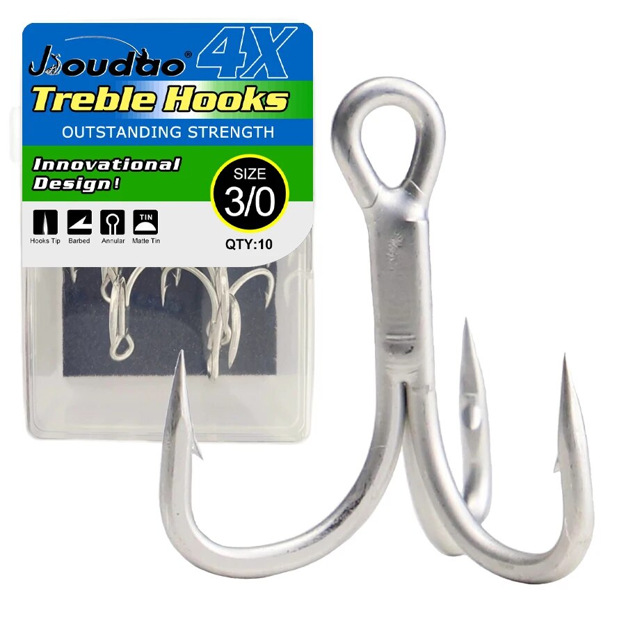 Fishing Treble Hooks High Carb - Fishing Hook Barbless recension och pris