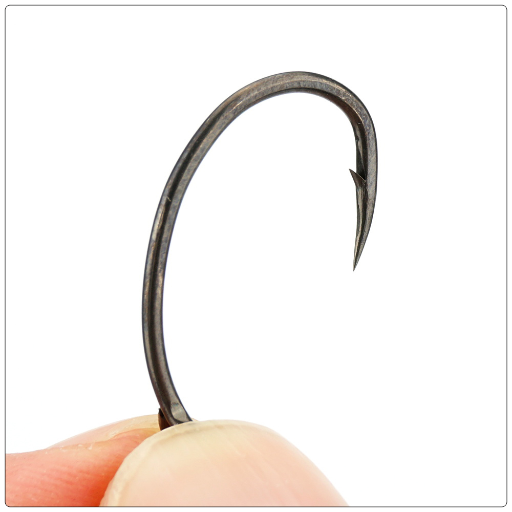 Hirisi 50/100pcs PTFE Coating  - Fishing Hook Barbless recension och pris
