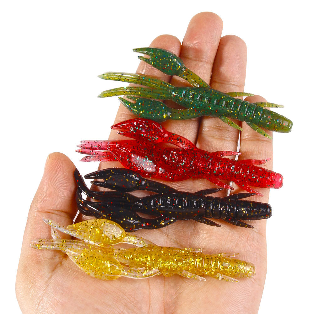 Floating Soft Worm Frog Lure H - Fishing Hook Weedless recension och pris