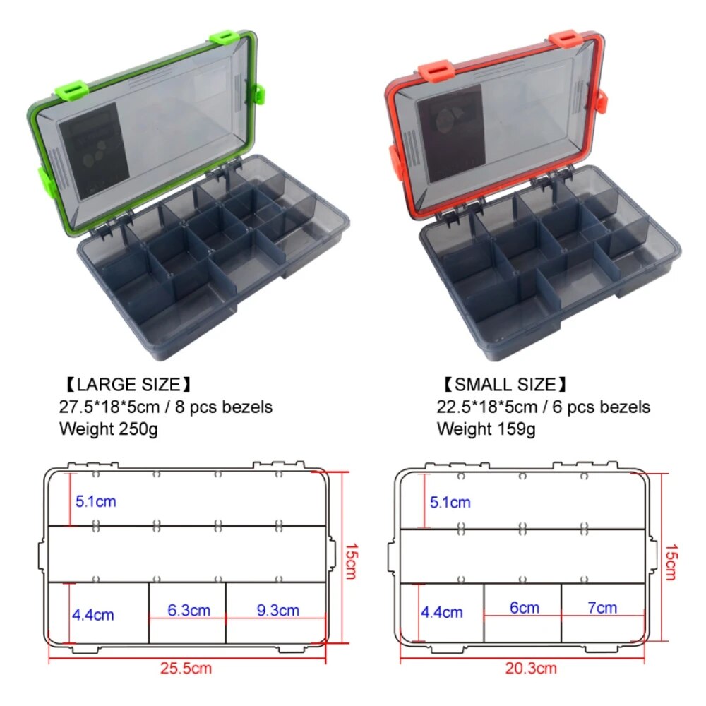 Fishing Tackle Box Large Capac - Fishing Hook Size recension och pris