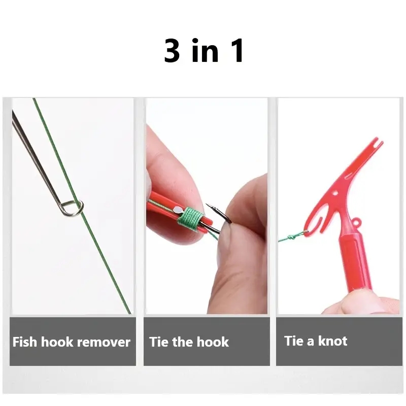 Dual Purpose Quick Tackle Hook - Fishing Hook Sharpener recension och pris