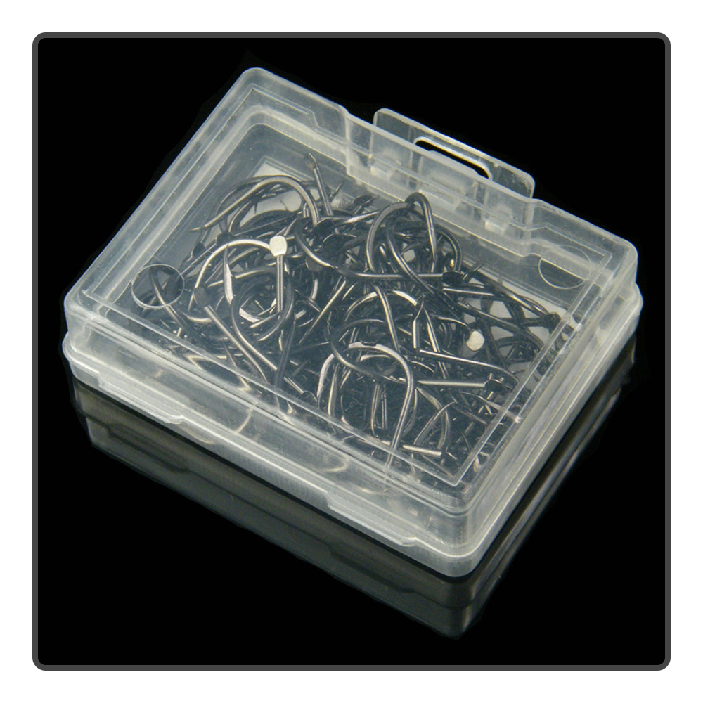 100 Pcs/Box KOISO Fish Hooks W - Fishing Hook Offset recension och pris