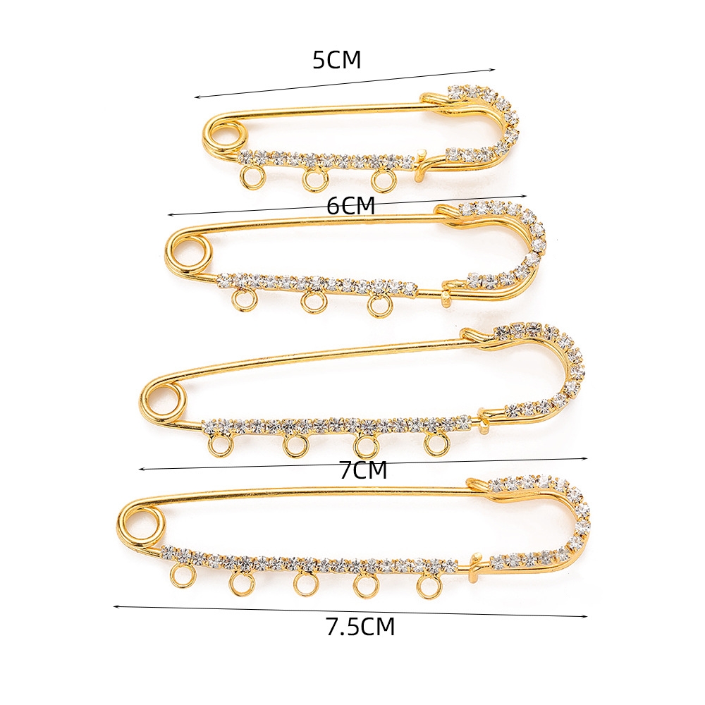 5pcs 50/60/70/75mm Rhinestone  - Fishing Hook Size recension och pris