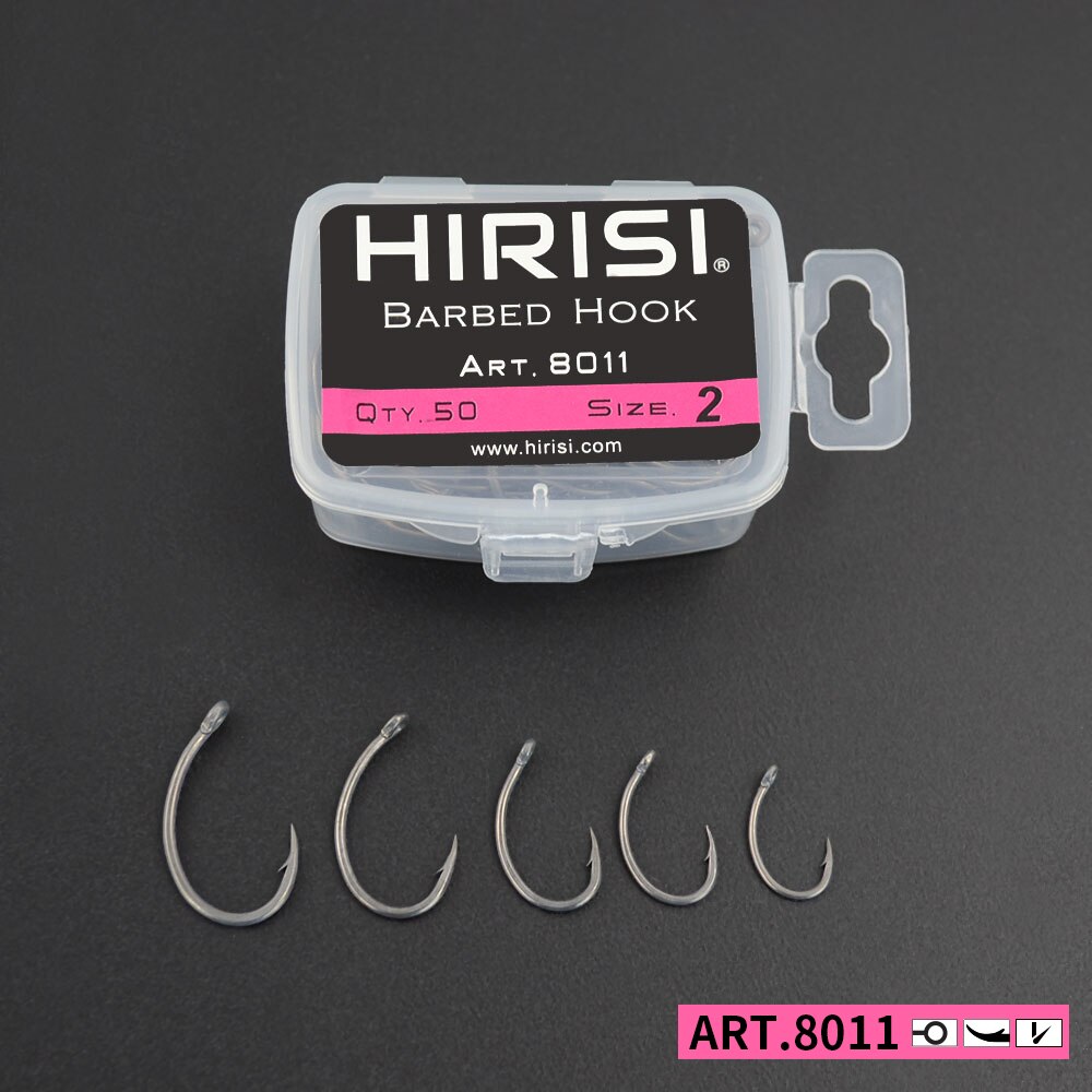 Hirisi Carp Fishing Hooks 50pc - Fishing Hook Circle recension och pris