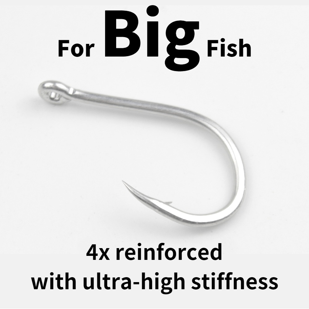 For Big Fish Barbed Fishing Ho - Fishing Hook Offset recension och pris