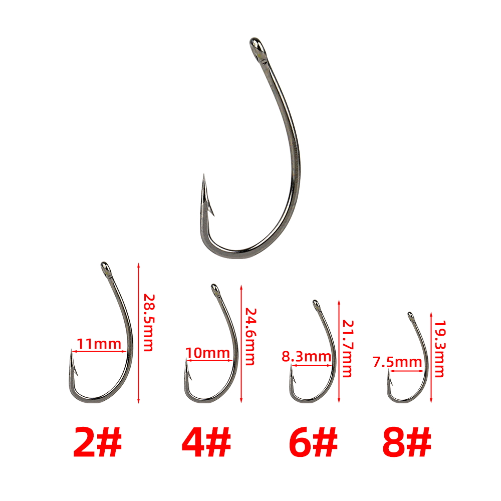 Hirisi 3pcs Carp Fishing Hook  - Fishing Hook Barbless recension och pris