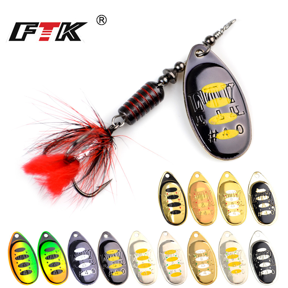 NGB 1pcs Spinner Bait Spoon Lu - Fishing Hook Treble recension och pris