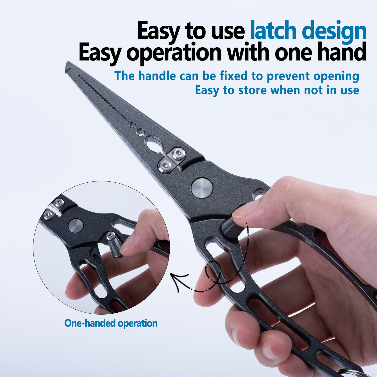 Fishing Pliers and Fish Grippe - Fishing Hook Sharpener recension och pris